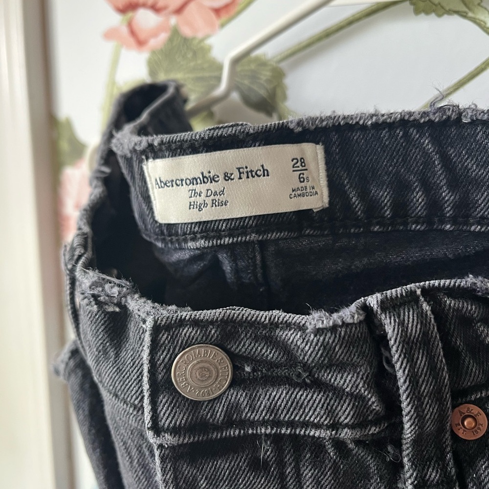 Abercrombie & Fitch Black Jeans 6s|28